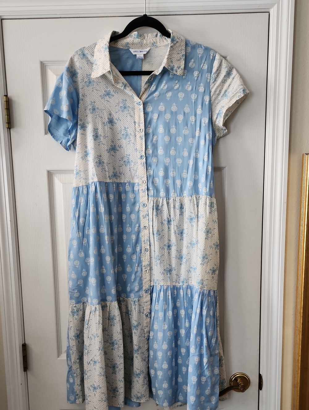 April Cornell Eloise Patchwork Dress